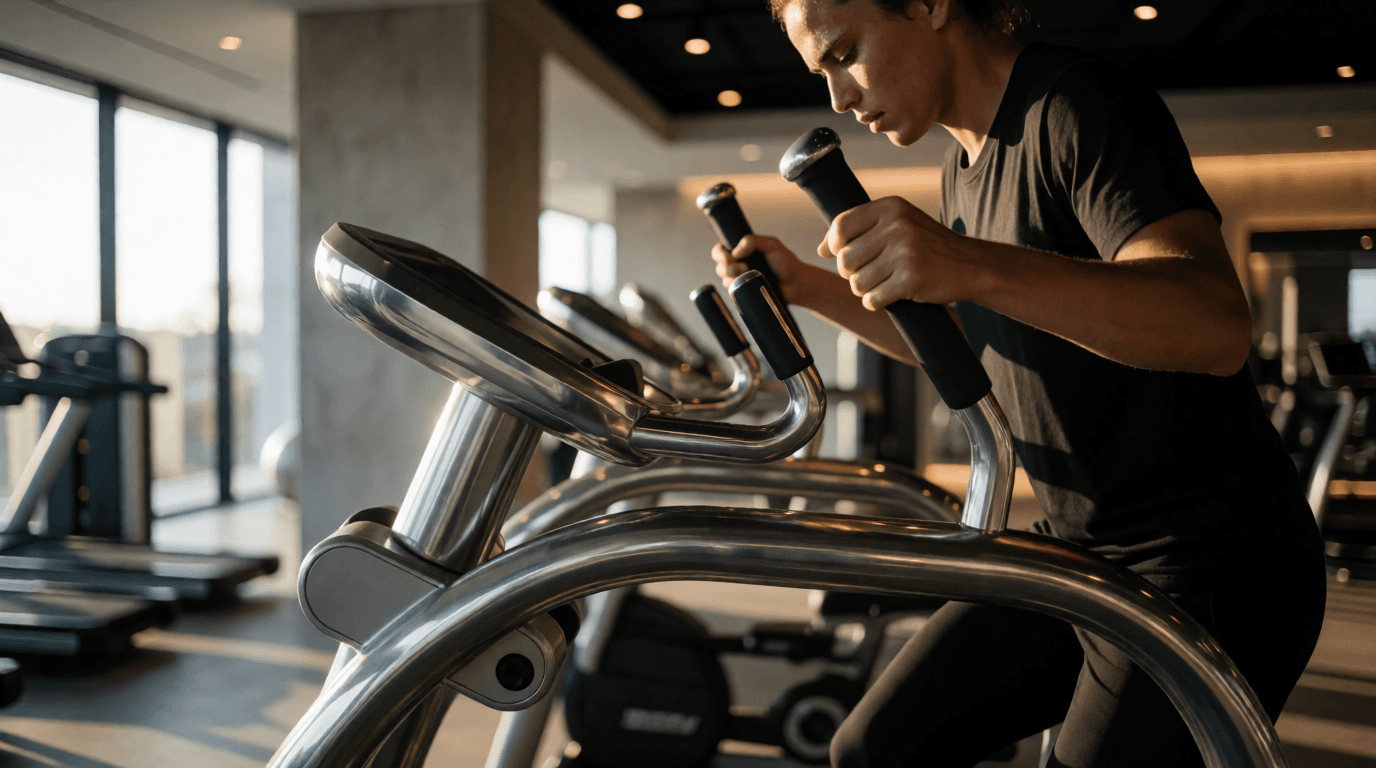 gym fitness equipment workout arc trainer joinville sc