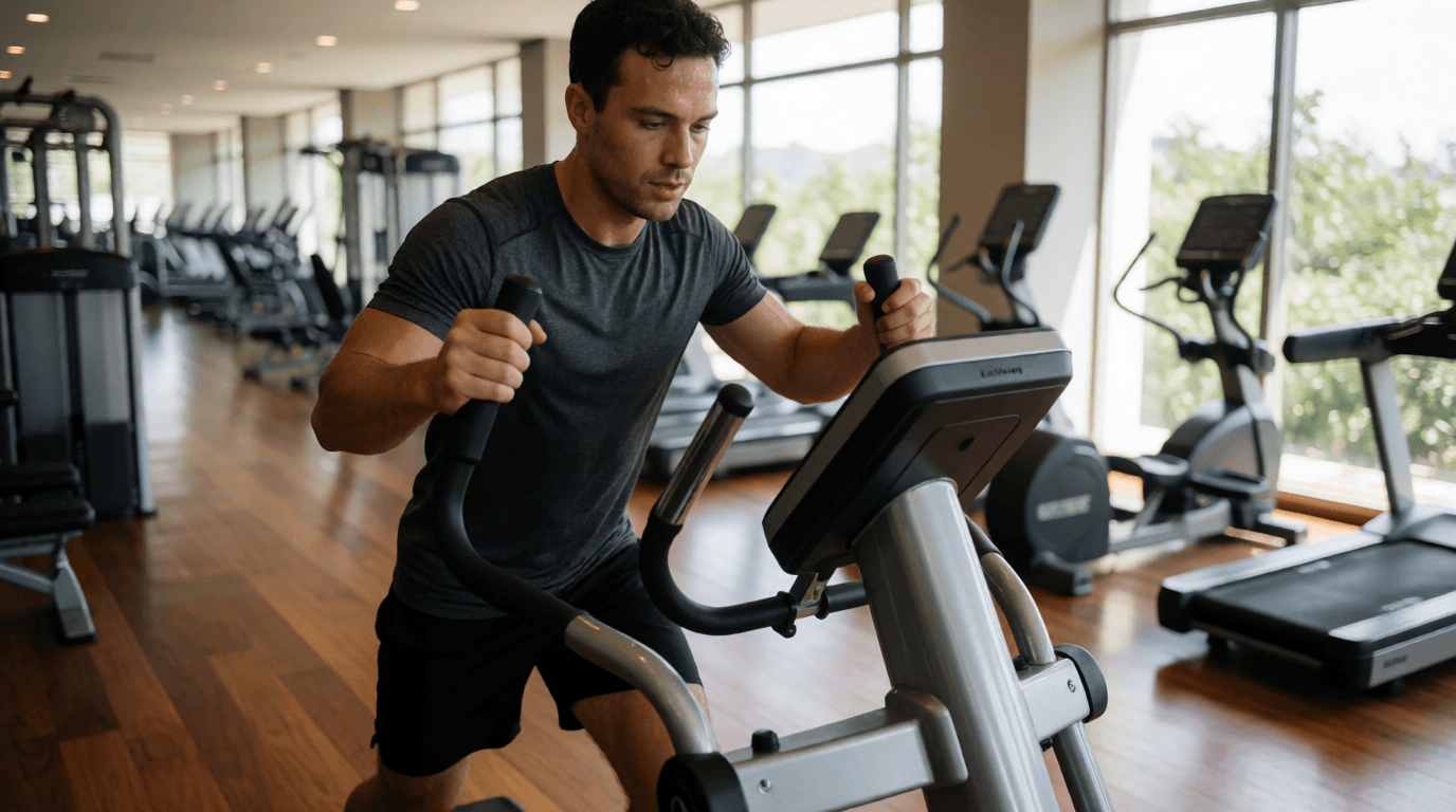 gym fitness equipment workout arc trainer joinville sc