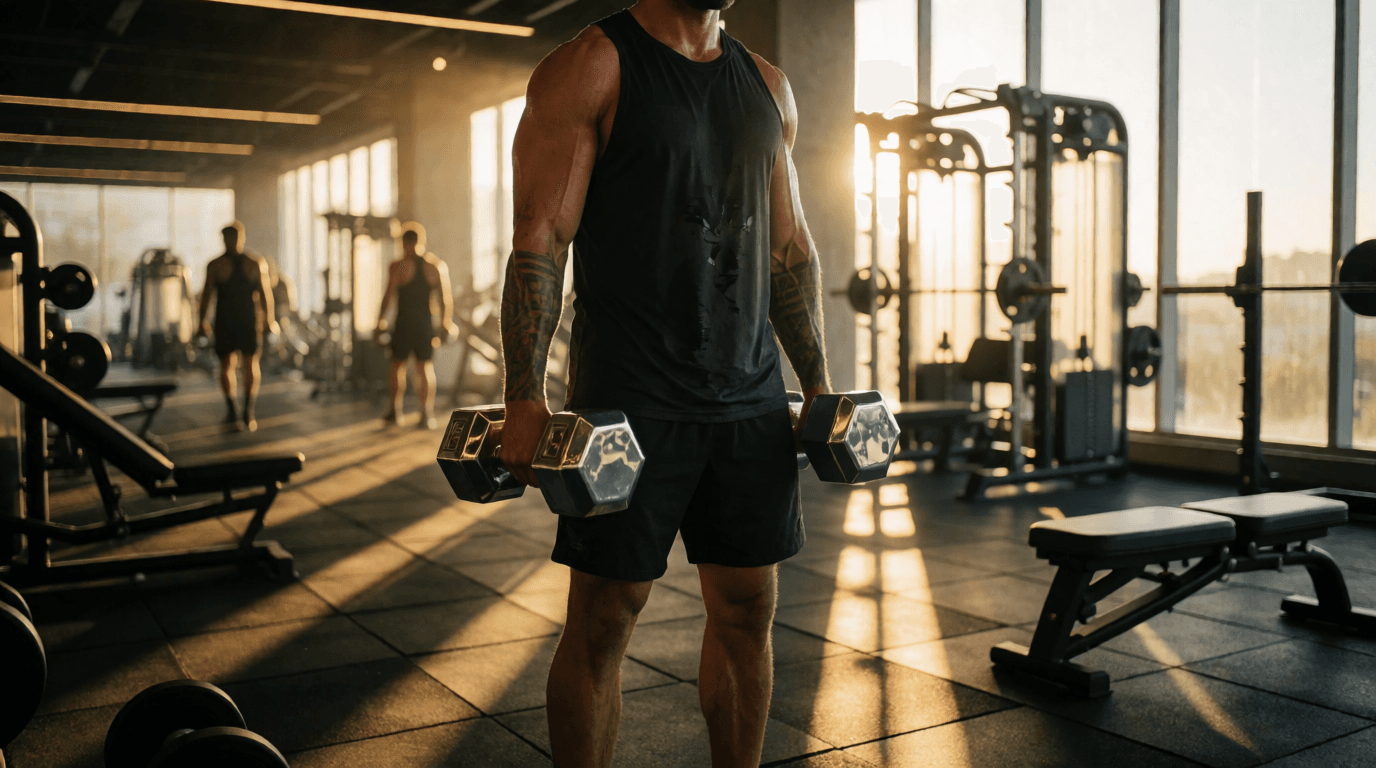 gym fitness equipment workout dumbbells hex rio janeiro