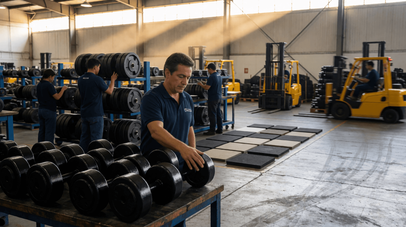 gym fitness equipment workout fornecedor exportacao sul america