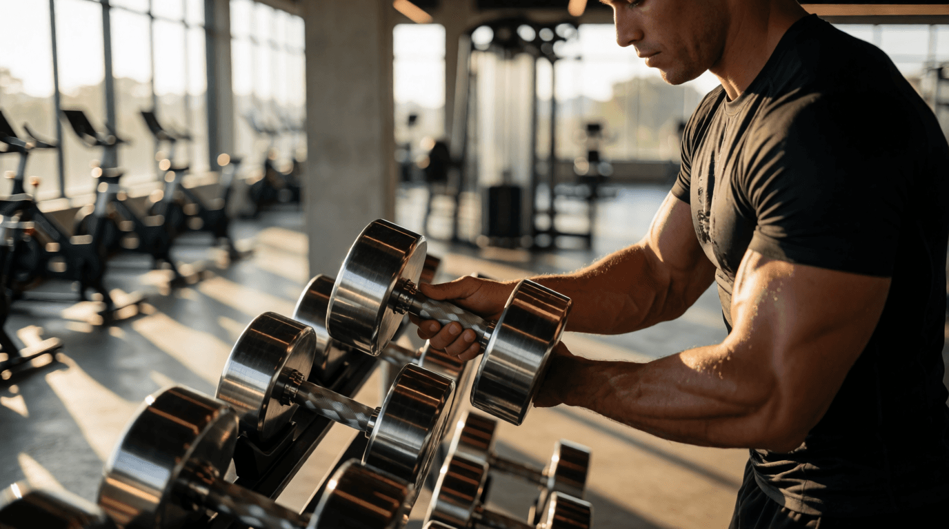 gym fitness equipment workout halteres fixos goiania go
