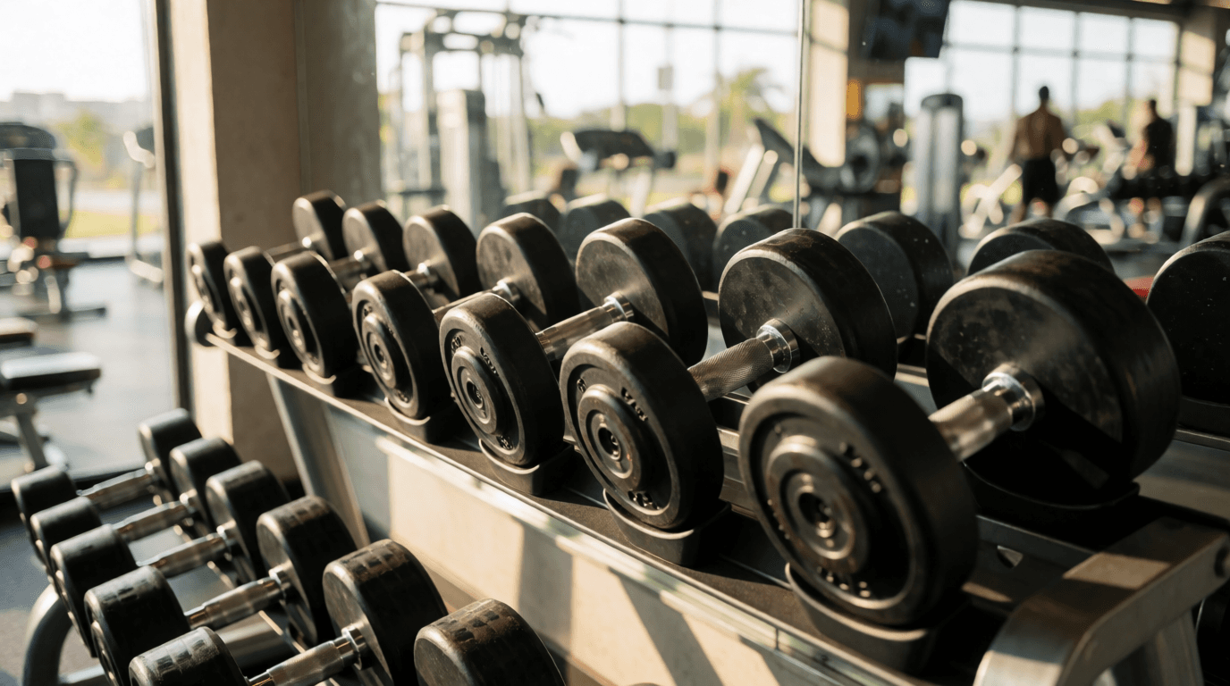 gym fitness equipment workout halteres fixos recife pe
