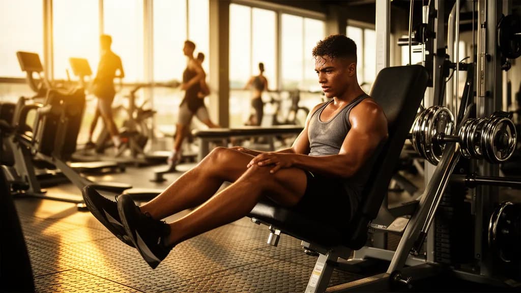 gym fitness equipment workout leg extension joao pessoa