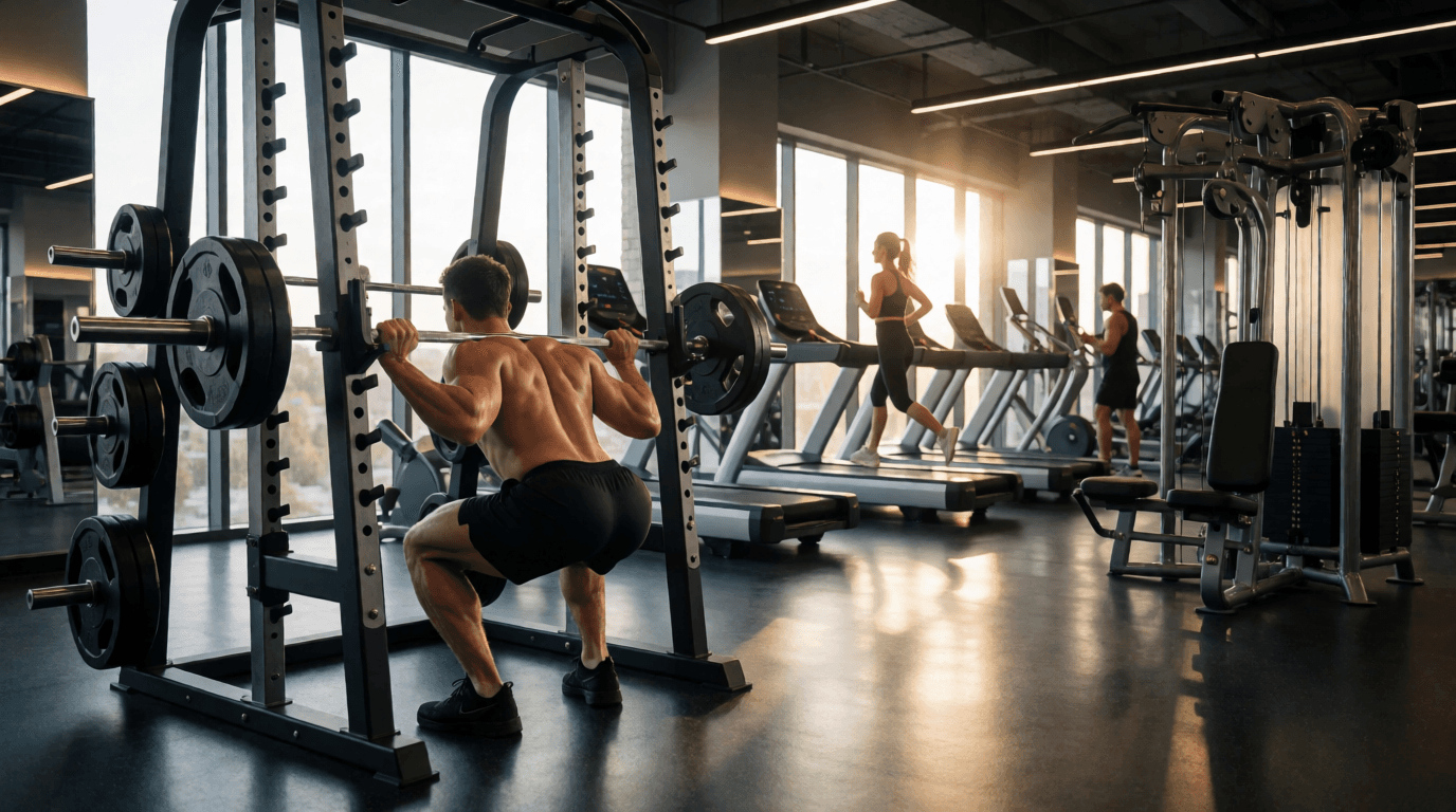 gym fitness equipment workout melhores ginastica comercial