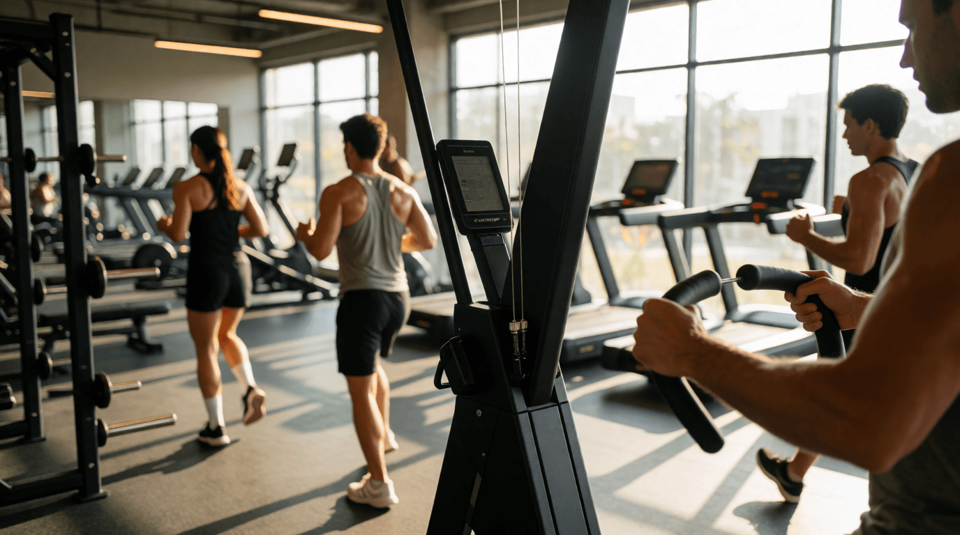 gym fitness equipment workout ski erg campinas sp