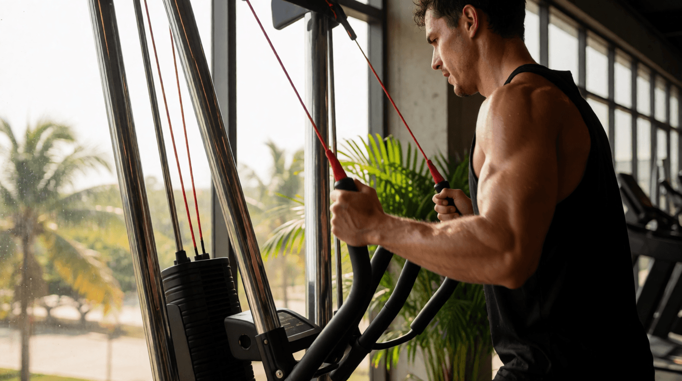gym fitness equipment workout ski erg recife pe